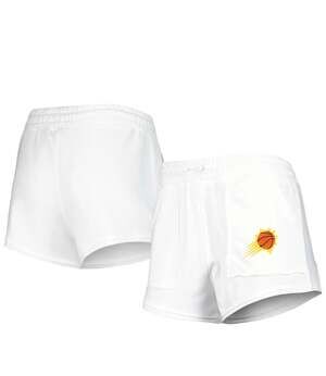 NBA‎ Phoenix Suns Ladies French Terry Shorts White Size Medium